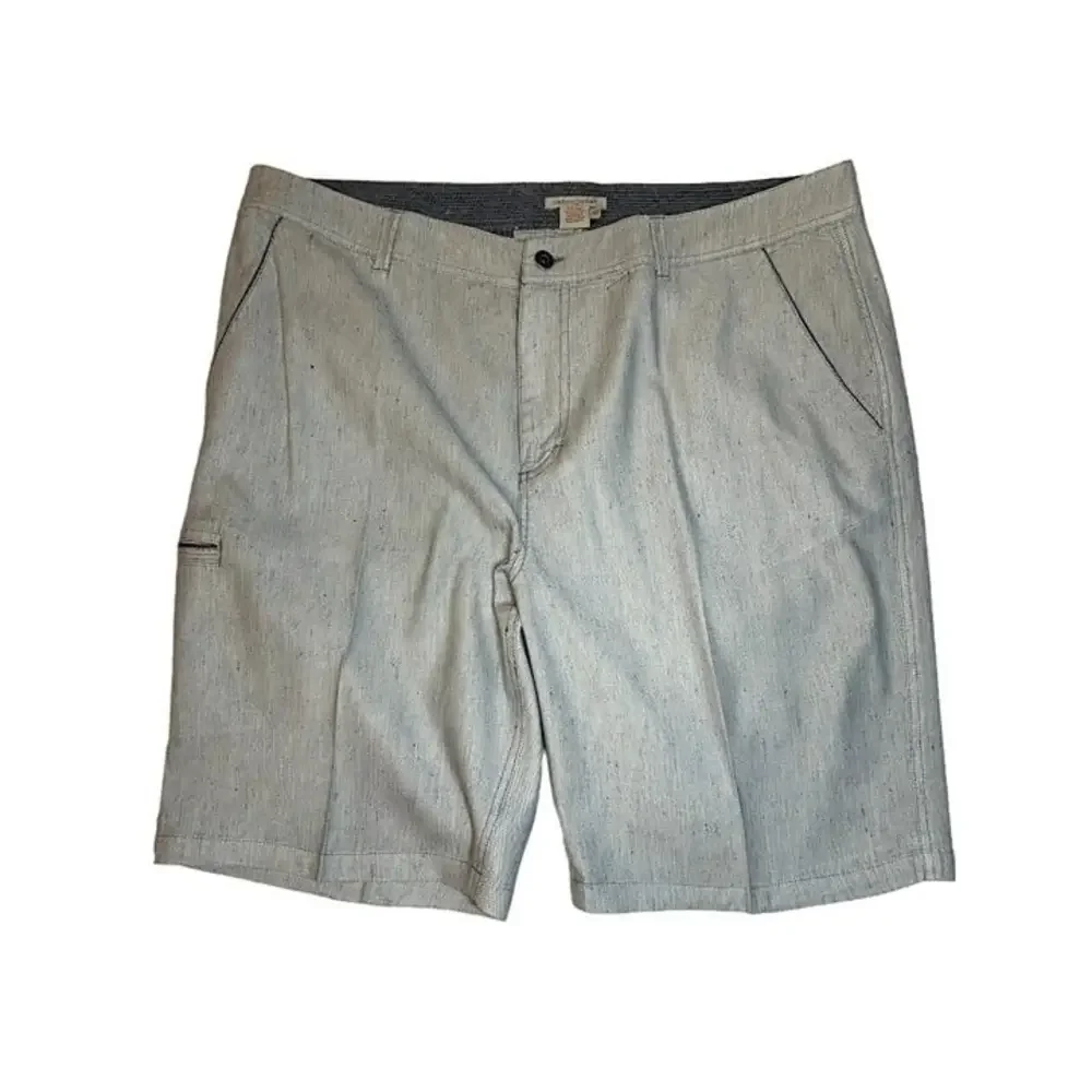 Carbon2Cobalt Mens Linen-Blend Shorts - Size‎ 40 - Casual Summer Wear